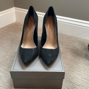 BCBG black pumps